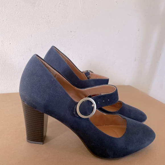 Style and company Shoes Blue Suede Pumps Poshmark